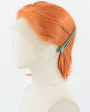 Light Orange Short Synthetic Lace Front Men's Wig MW040