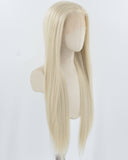 Ash Blonde Mixed Synthetic Lace Front Wig WW931