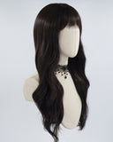 Black Long Wavy Synthetic Wig HW274