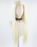 Blonde Long Straight Synthetic Lace Front Wig WW018