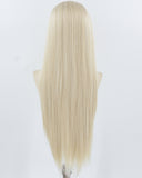 Ash Blonde Mixed Synthetic Lace Front Wig WW931