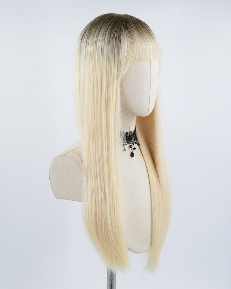 Ombre Blonde Synthetic Wig HW219