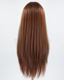 Brown Green Synthetic Wig HW450
