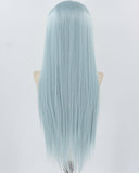 Grey Green Blue Synthetic Lace Front Wig WW889