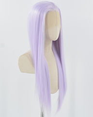 Light Purple Synthetic Lace Front Wig WW825