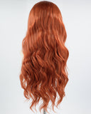 Copper Red Synthetic Lace Front Wigs WT003