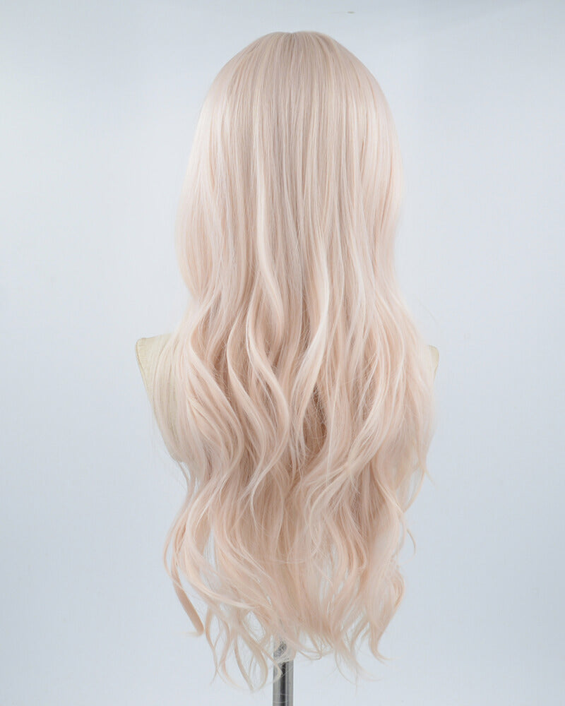 Light Pink Long Synthetic Wig HW234