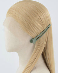Blonde Long Straight Synthetic Lace Front Wig WW796