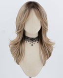 Natural Ombre Brown Blonde Synthetic Wig HW789