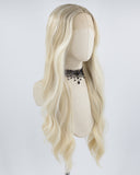 Ombre Blonde Long Synthetic Lace Front Wig WW602