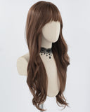Long New Brown Synthetic Wig HW537