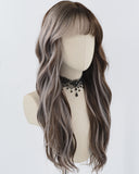 Blonde Brown Wavy Synthetic Wig HW588