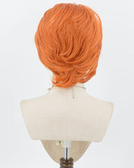 Light Orange Short Synthetic Lace Front Men's Wig MW040