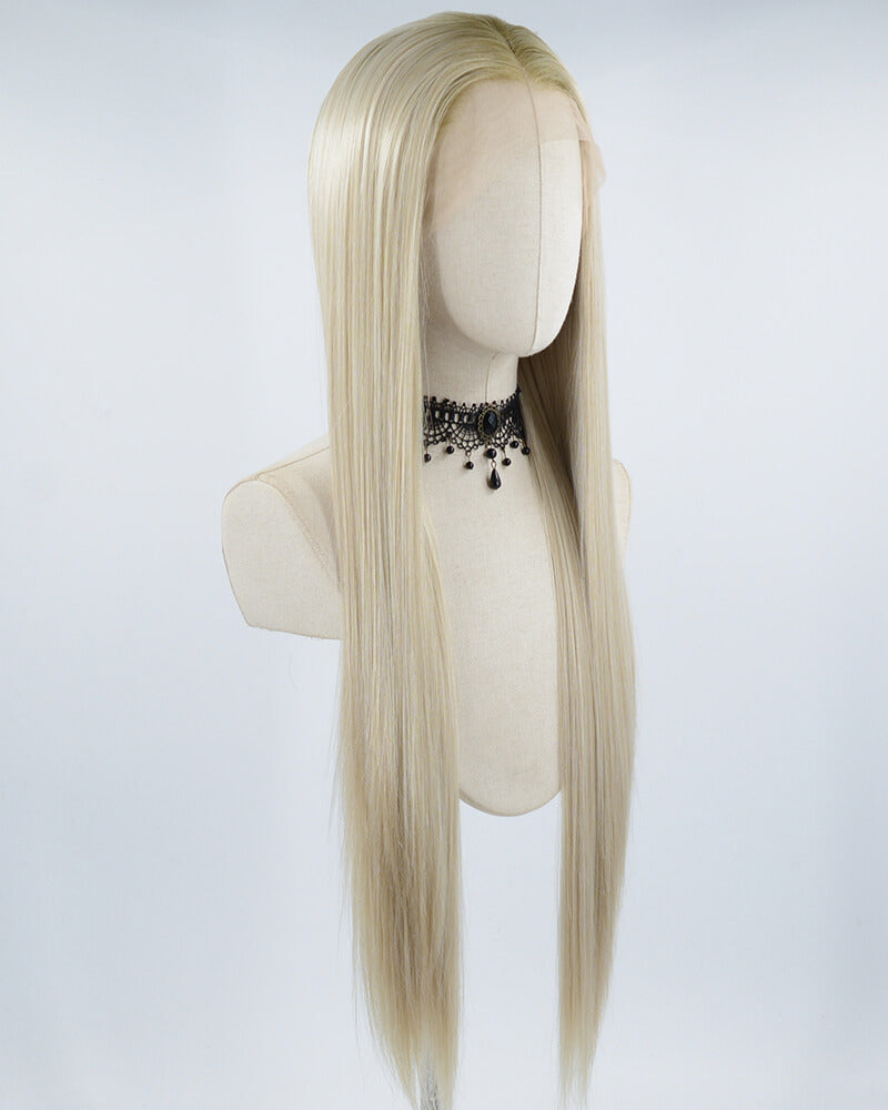 Blonde Synthetic Lace Front Wigs WT006