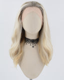 Ombre Blonde Synthetic Lace Front Wig WW780