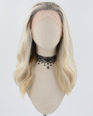 Ombre Blonde Synthetic Lace Front Wig WW780