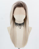 Ombre Blonde Synthetic Lace Front Wig WW1012
