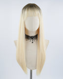 Ombre Blonde Synthetic Wig HW219