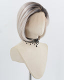 Black Ombre Blonde Synthetic Lace Front Wig WW1008