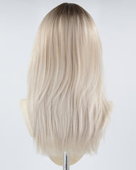 Ombre Silver Blonde Synthetic Wig HW441
