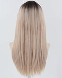 Ombre Blonde Straight Synthetic Wig HW583