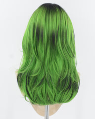 Ombre Green Synthetic Wig HW744