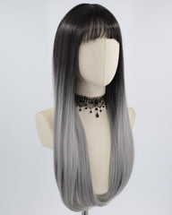 Ombre Grey Synthetic Wig HW387