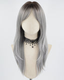 Ombre Silver Grey Synthetic Wig HW397