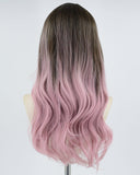 Ombre Pink Synthetic Wig HW325