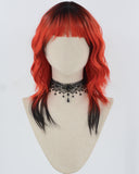 Black ombre Red Synthetic Wig HW638