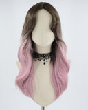 Ombre Pink Synthetic Wig HW325