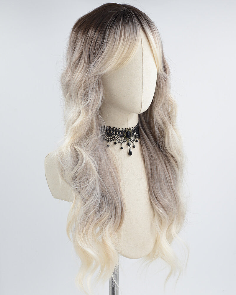 Grey Blonde Synthetic Wig HW431