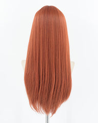 Copper Orange Long Synthetic Wig HW476