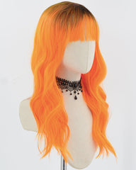 Ombre Orange Synthetic Wig HW640