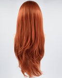 Copper Red Synthetic Lace Front Wigs WT003