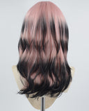 Black Ombre Pink Synthetic Wig HW361