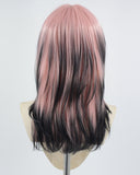 Pink Ombre Black Synthetic Wig HW384