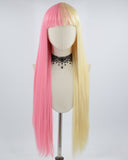 613 Blonde Pink Synthetic Wig HW370