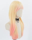 Pink Blonde Synthetic Wig HW814