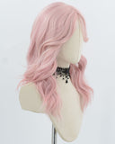 Pink Wavy Synthetic Wig HW792