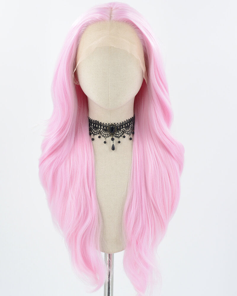 Captivating Dark Pink Wig Capture Illustration Captivating Dark Pink Wig Capture Illustration