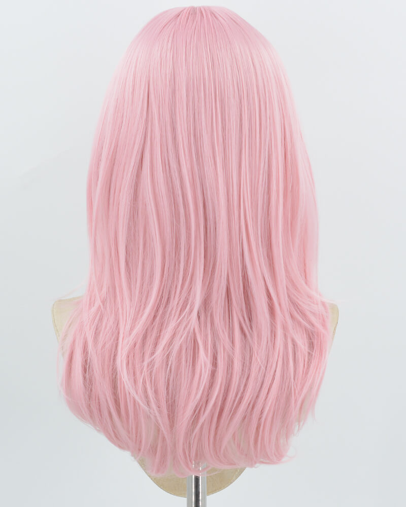 Pink Synthetic Wig HW804