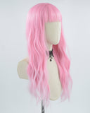 Pink Ombre Wavy Synthetic Wig HW282