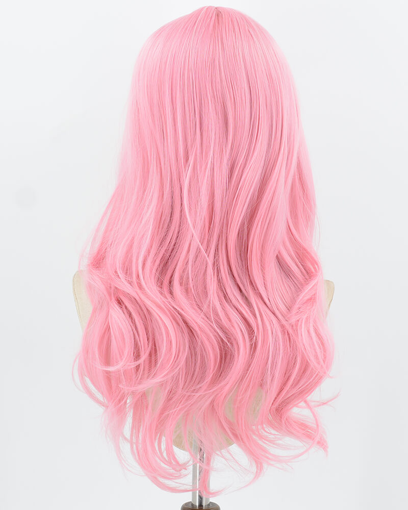 Pink Synthetic Wig HW819