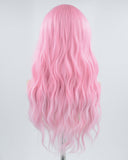 Pink Ombre Wavy Synthetic Wig HW282