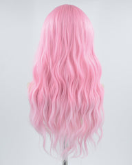 Pink Ombre Wavy Synthetic Wig HW282