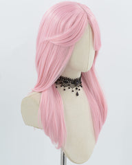 Pink Synthetic Wig HW804