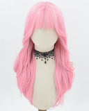 Pink Synthetic Wig HW819