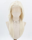 Platinum Blonde Cosplay Synthetic Lace Front Wig WW1016