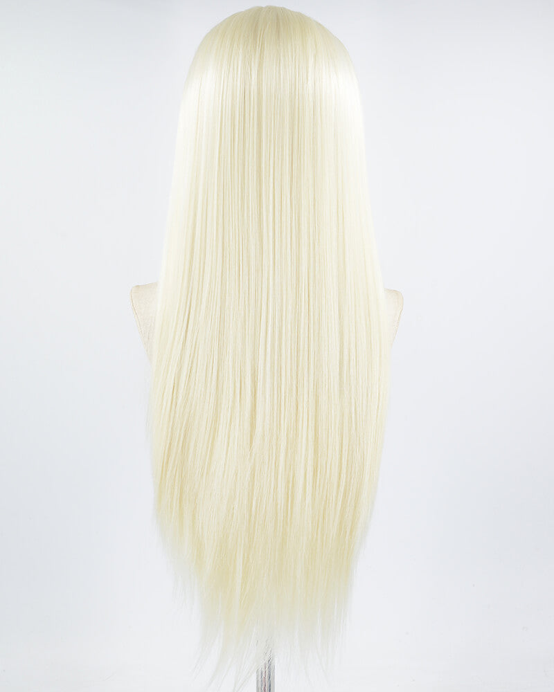 Blonde Long Straight Synthetic Lace Front Wig WW018